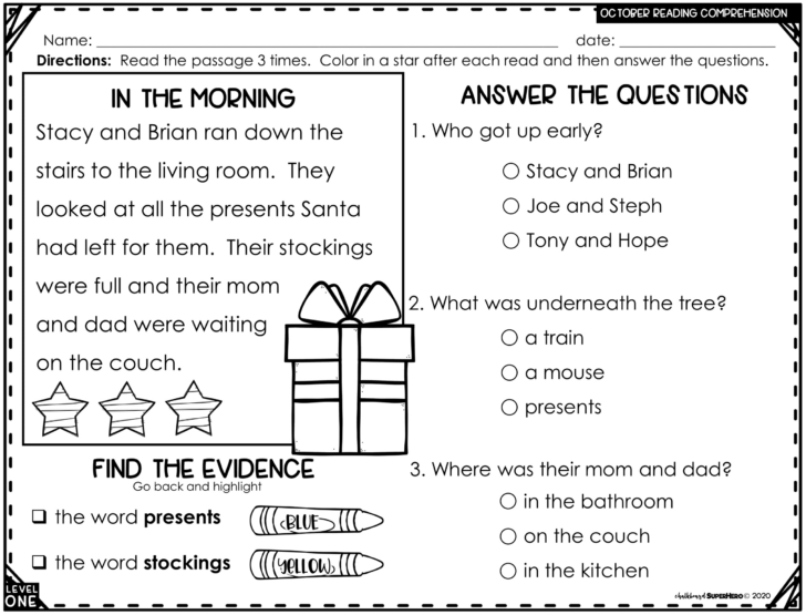 3rd Grade Reading Comprehension Worksheets Multiple Choice 3rd Grade Reading Comprehension Worksheets Multiple Choice