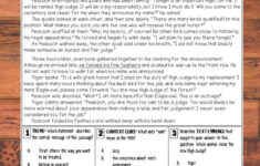 Reading Passages With Multiple Choice Comprehension Questions: 3Rd throughout 3rd Grade Reading Comprehension Worksheets Multiple Choice