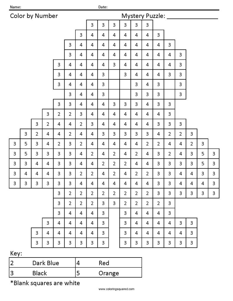 Spiderman Mystery Colornumber - Coloring Squared intended for Multiplication Spiderman Color Sheets