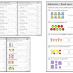 Subtraction   Break Apart (Within 10) | Worksheets – Primary Stars Regarding Multiplication Break Apart Method Worksheet
