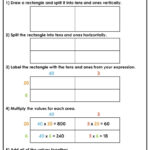 Teaching Multi Digit Multiplication Strategies   Mikey D Teach Within Multiplication Break Apart Method Worksheet