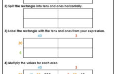 Teaching Multi-Digit Multiplication Strategies – Mikey D Teach within Multiplication Break Apart Method Worksheet