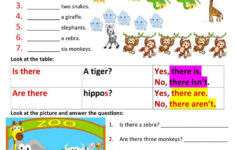 There Is There Are Online Exercise For 3 for Liveworksheet On Table 3 Grade 3