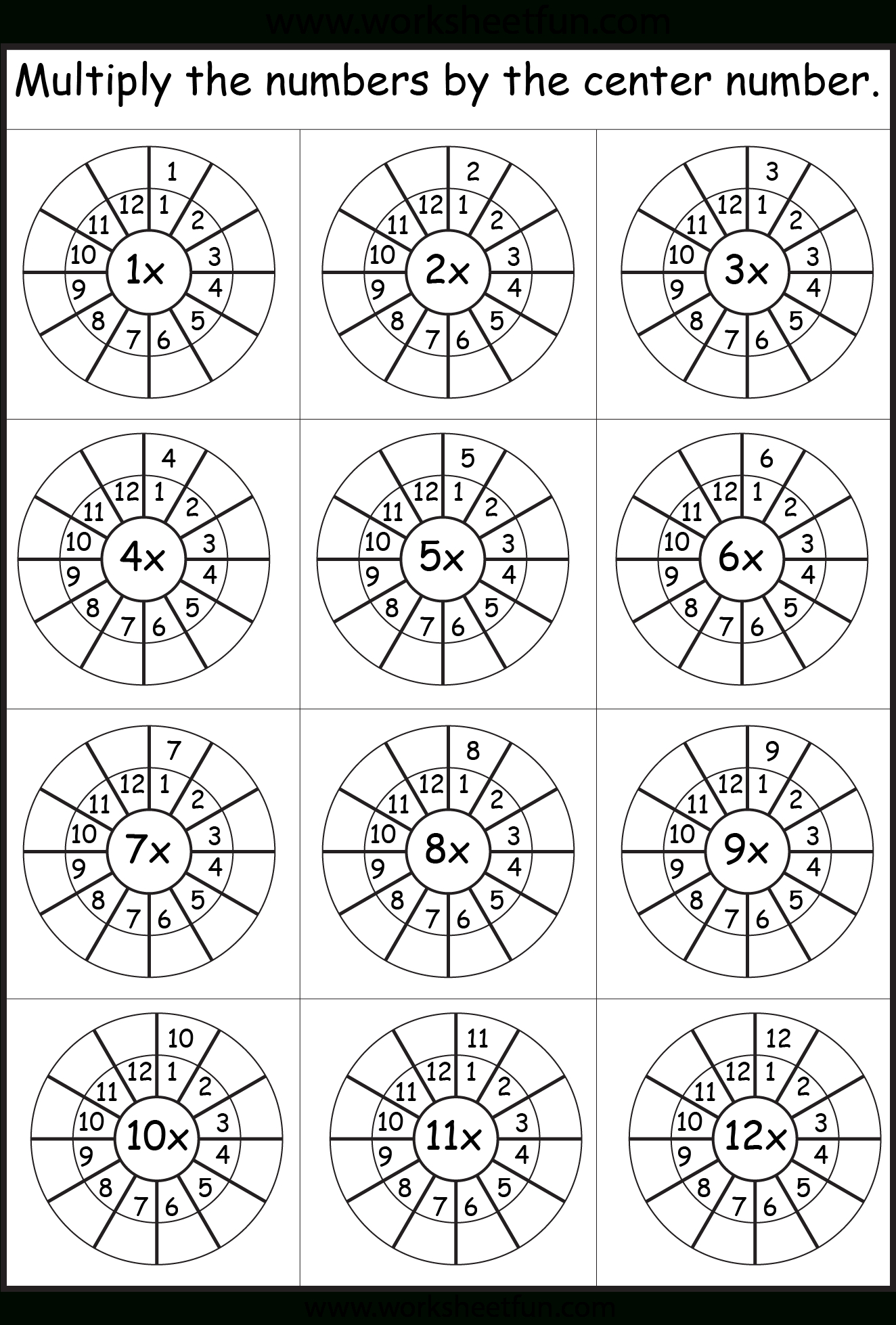 Times Table – 2-12 Worksheets – 1, 2, 3, 4, 5, 6, 7, 8, 9, 10, 11 inside Liveworksheet On Table 3 Grade 3