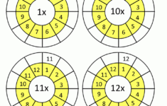 Times Table Worksheet Circles 1 To 12 Times Tables throughout Old Multiplication Table Worksheets Grade 10