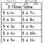 Times Tables Worksheets – 2, 3, 4, 5, 6, 7, 8, 9, 10, 11 And 12 Regarding Learning Multiplication Tables Worksheets