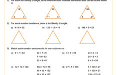 Using Inverses To Check Answers - Multiplication And Division throughout Finding The Unknown In Multiplication And Division Worksheet
