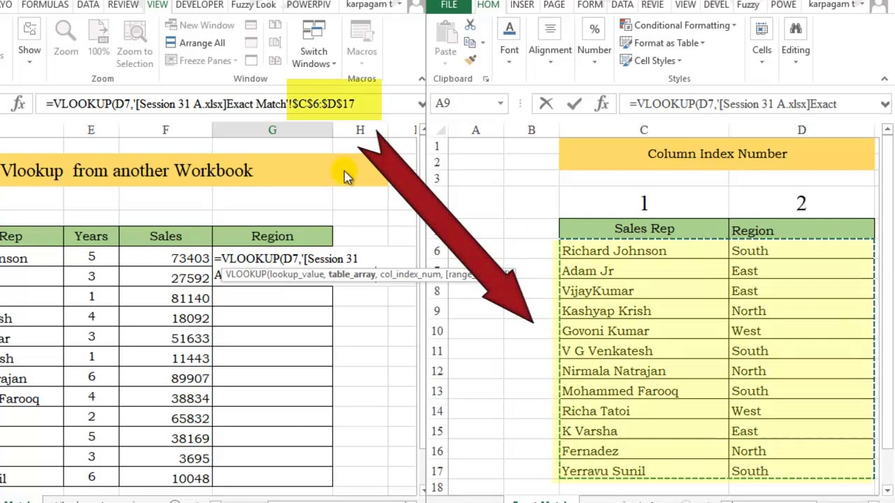 Vlookup From Another Workbook intended for Vlookup With Multiple Worksheets