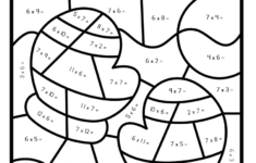 Winter Coloring Pages - Multiplication Colornumber - Classful with regard to Math Multiplication Coloring Worksheets