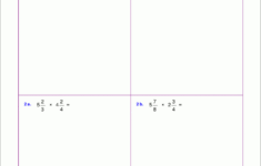 Worksheets For Fraction Multiplication in Multiplication With Fractions Worksheets